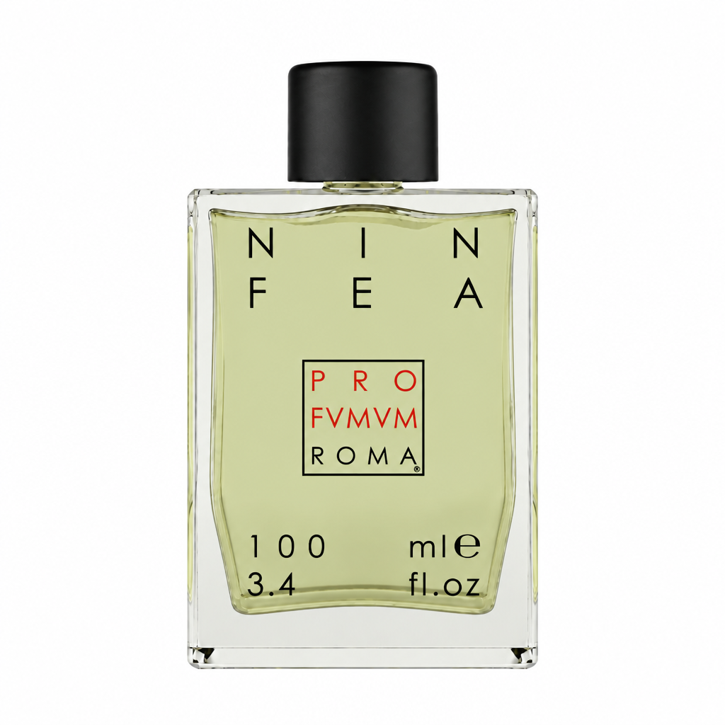 Ninfea, flacone da 100 ml centrato in formato 1:1