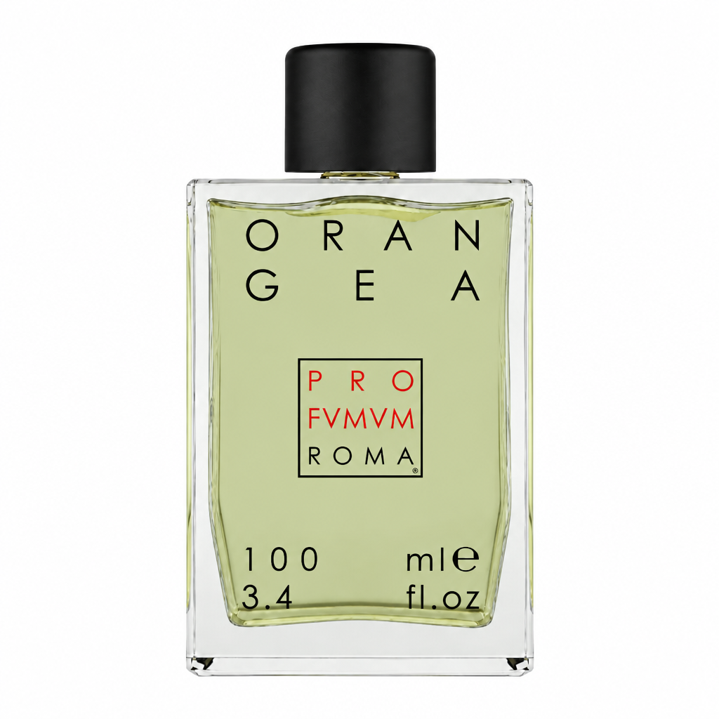 Orangea, flacone da 100 ml centrato in formato 1:1