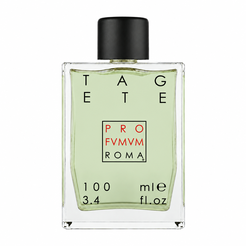 Tagete, flacone da 100 ml centrato in formato 1:1