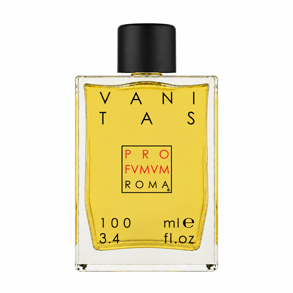 Vanitas 100 ml, flacone centrato in formato 1:1